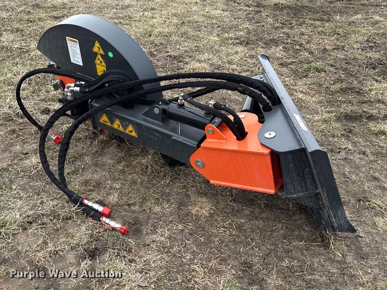 image for item DZ4340 2025 WIG skid steer stump grinder