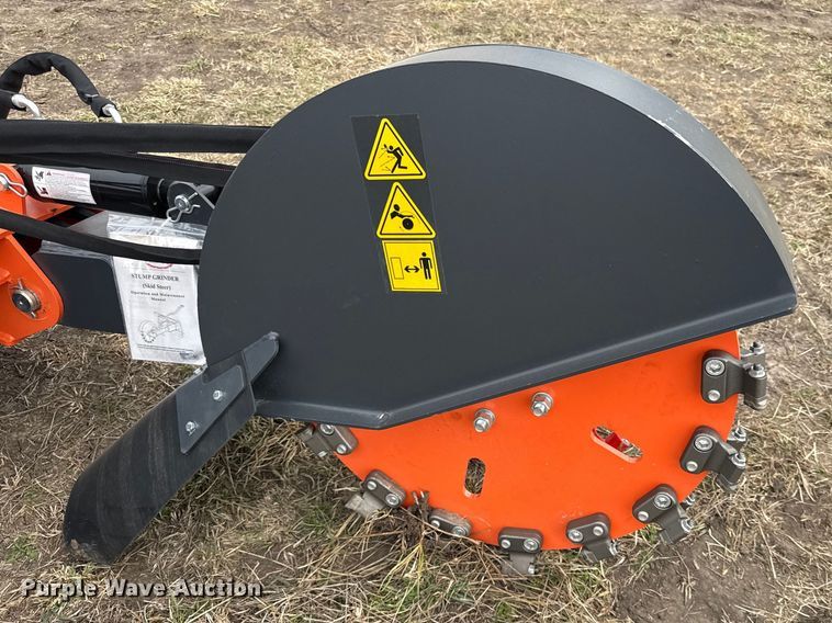 image for item DZ4340 2025 WIG skid steer stump grinder