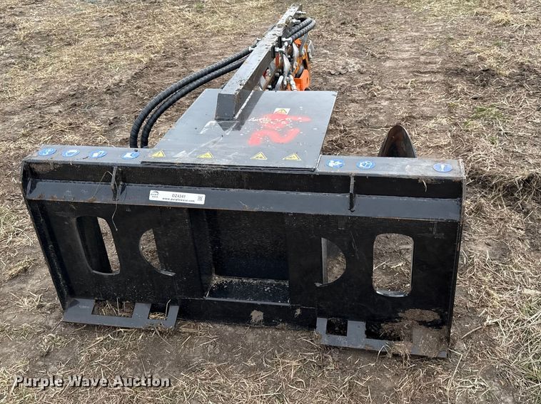 image for item DZ4341 2025 Mower King skid steer trencher