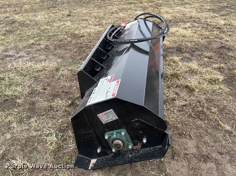 image for item DZ4345 2025 Mower King skid steer tiller