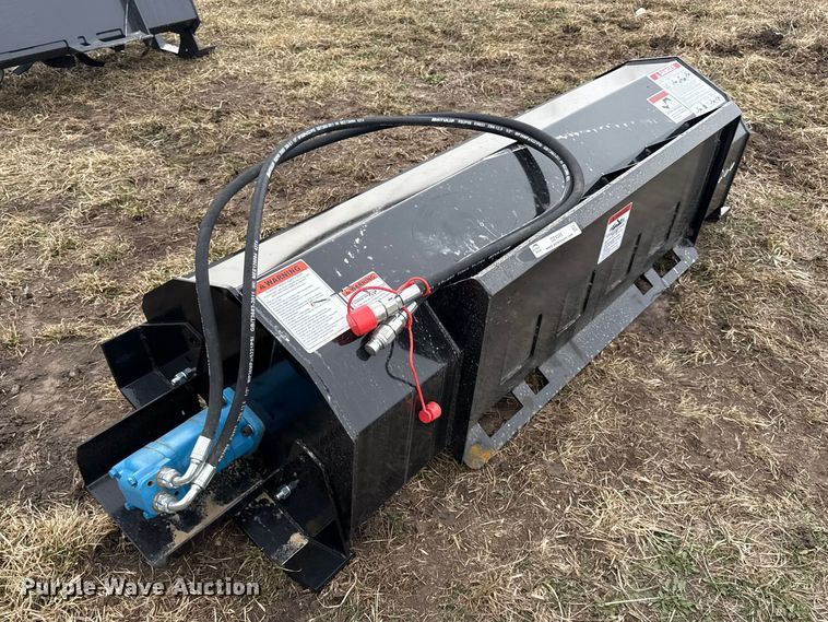 image for item DZ4345 2025 Mower King skid steer tiller