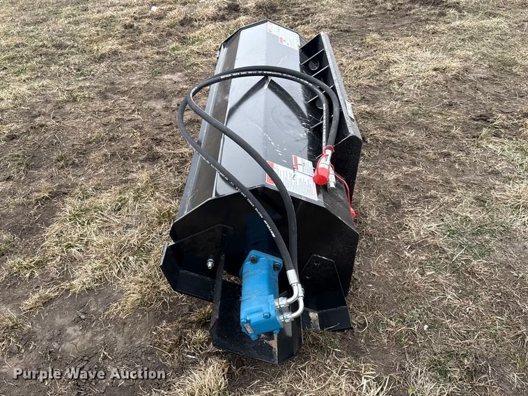 image for item DZ4345 2025 Mower King skid steer tiller