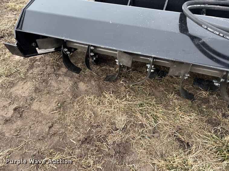 image for item DZ4345 2025 Mower King skid steer tiller