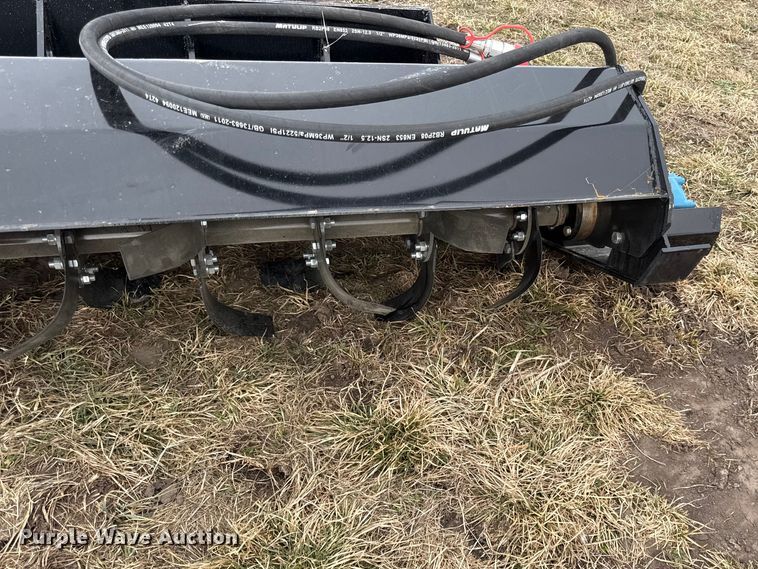 image for item DZ4345 2025 Mower King skid steer tiller