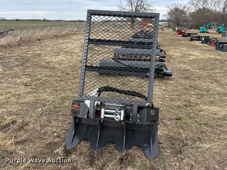 image for item DZ4348 Land Honor skid steer winch