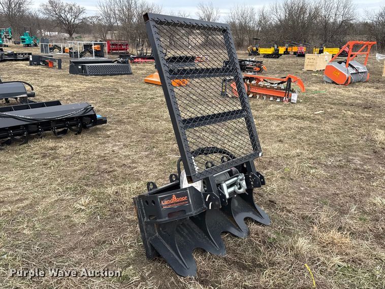 image for item DZ4348 Land Honor skid steer winch