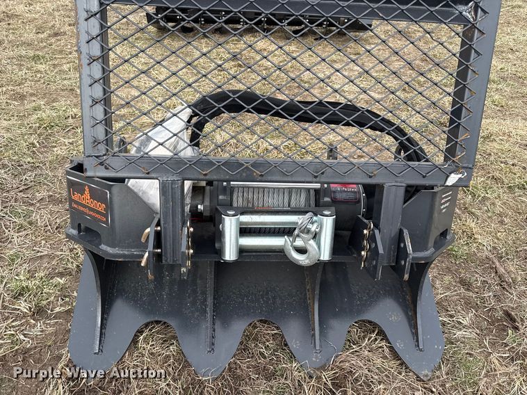 image for item DZ4348 Land Honor skid steer winch