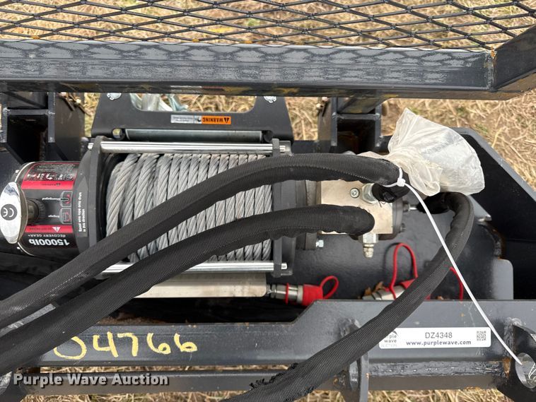 image for item DZ4348 Land Honor skid steer winch