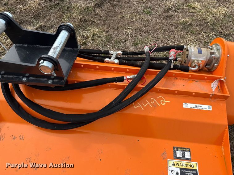 image for item DZ4352 2025 Wolverine GCJ-32-48L skid steer flail mower
