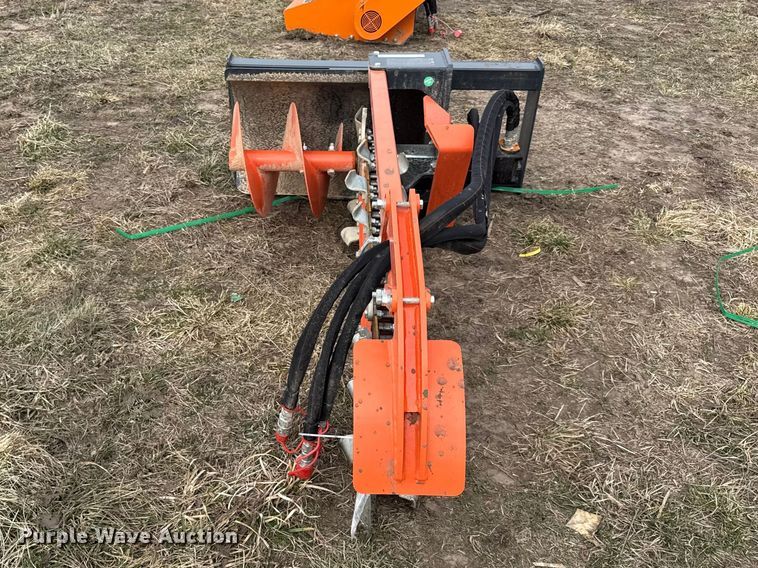 image for item DZ4353 2025 WIG XN-KG01-48 skid steer trencher