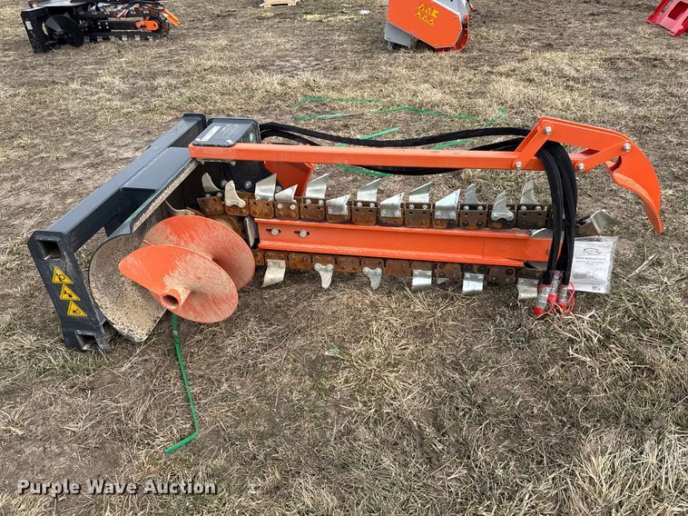 image for item DZ4353 2025 WIG XN-KG01-48 skid steer trencher