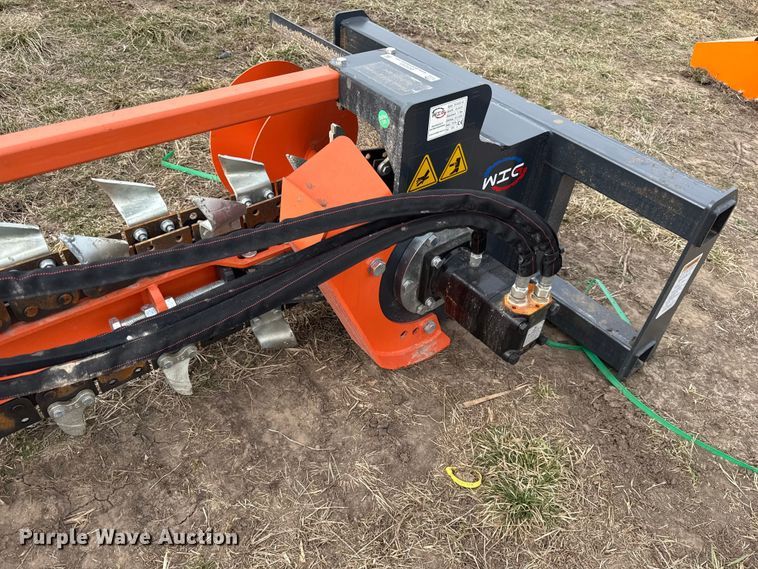 image for item DZ4353 2025 WIG XN-KG01-48 skid steer trencher