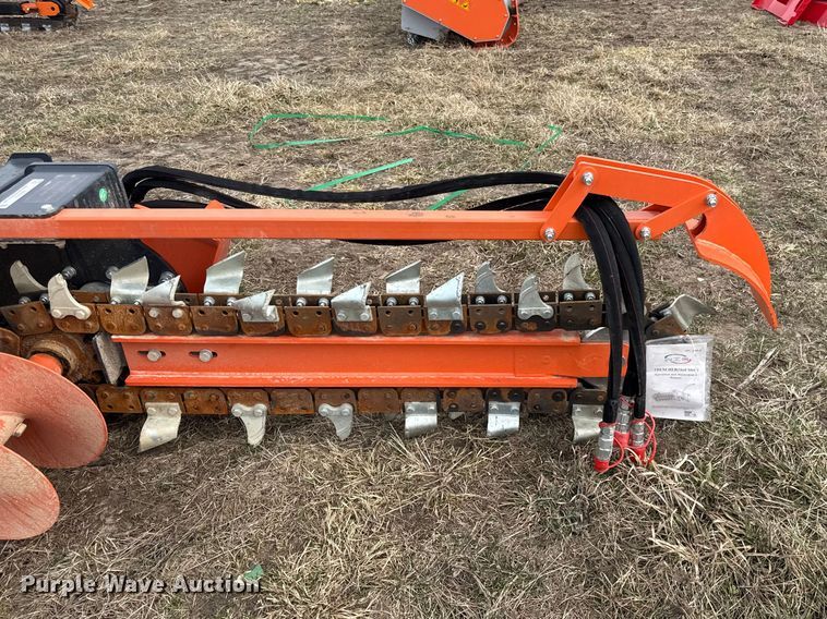 image for item DZ4353 2025 WIG XN-KG01-48 skid steer trencher