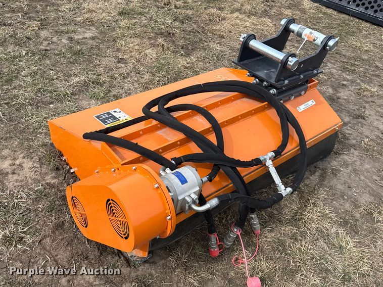 image for item DZ4354 2025 Wolverine GCI-32-48L skid steer flail mower