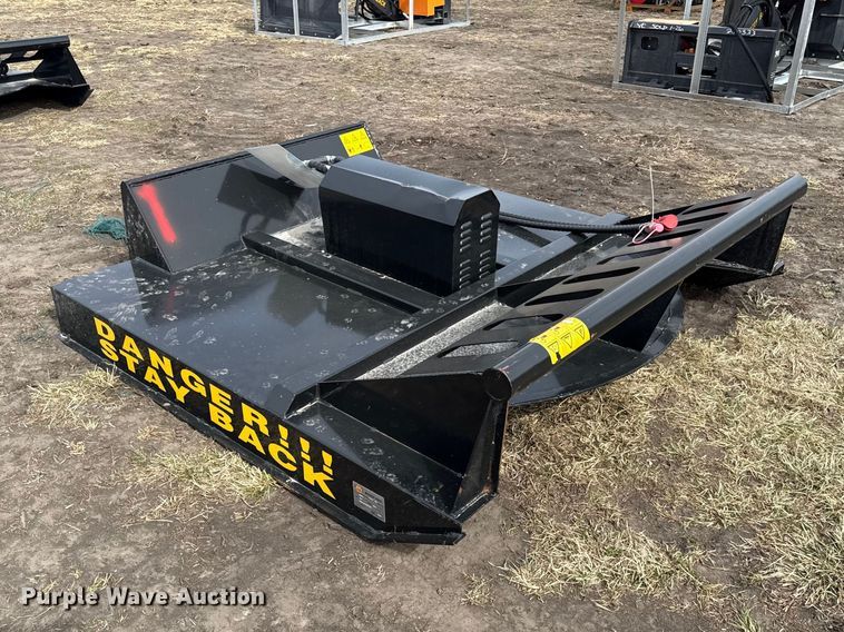 image for item DZ4357 2025 Mower King skid steer brush mower