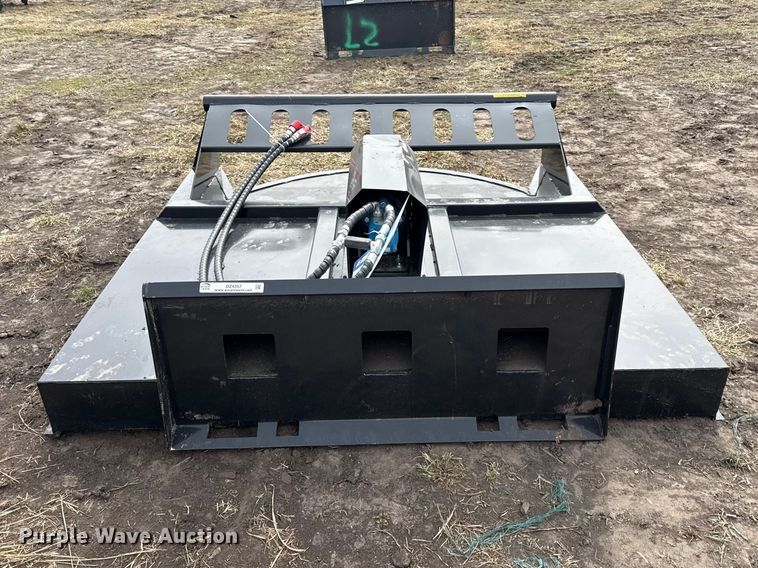 image for item DZ4357 2025 Mower King skid steer brush mower