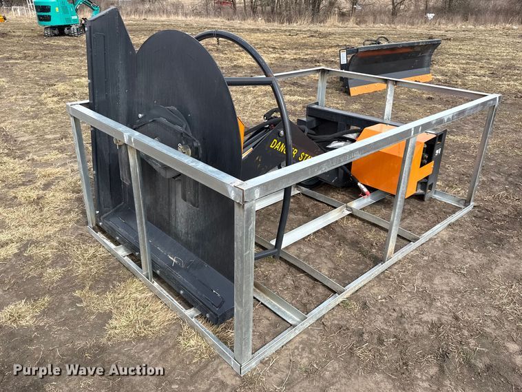 image for item DZ4359 2025 Land Honor ABC-13-125A skid steer boom mower