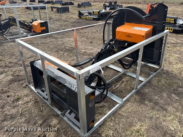 image for item DZ4359 2025 Land Honor ABC-13-125A skid steer boom mower