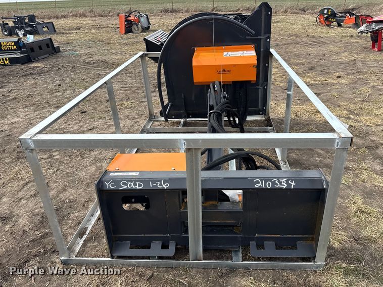 image for item DZ4359 2025 Land Honor ABC-13-125A skid steer boom mower