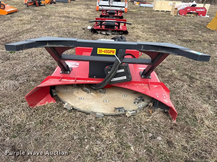 image for item DZ4367 2025 Raytree RMDM70 skid steer brush mower