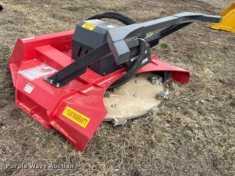 image for item DZ4367 2025 Raytree RMDM70 skid steer brush mower