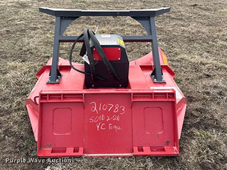 image for item DZ4367 2025 Raytree RMDM70 skid steer brush mower