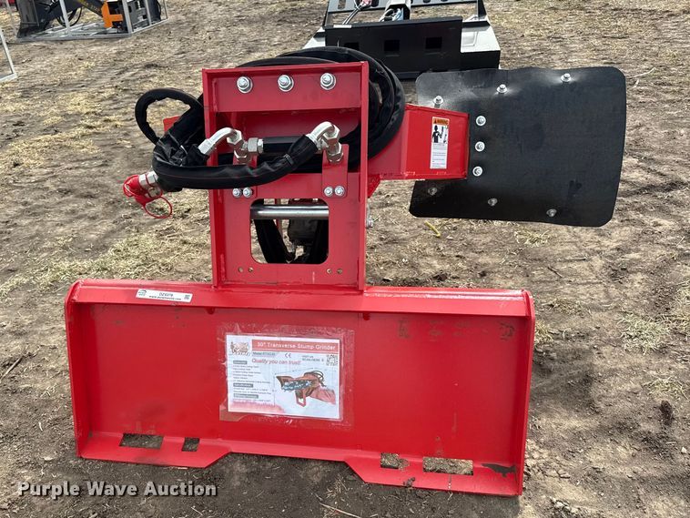 image for item DZ4378 2025 Raytree RTSG30 skid steer stump grinder