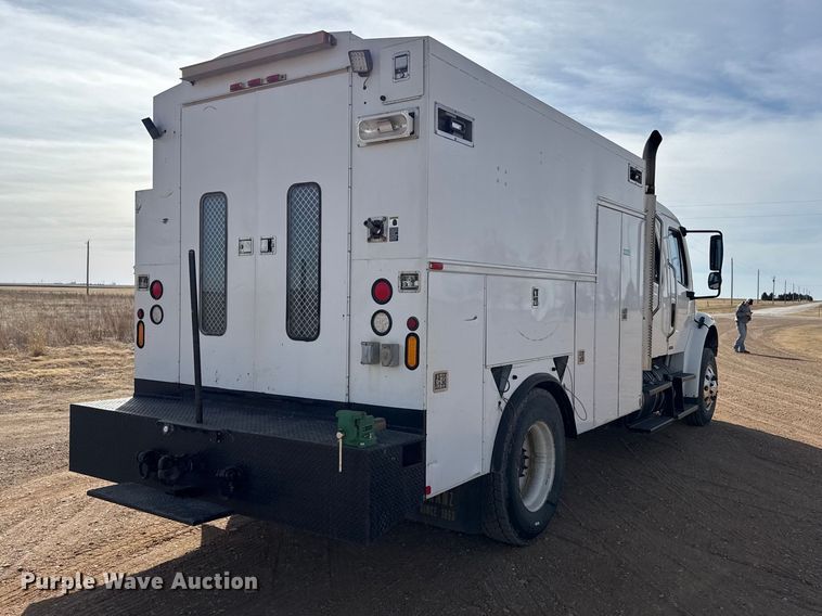 image for item DZ5029 2009 Freightliner Business Class M2 Crew Cab utility / service truck