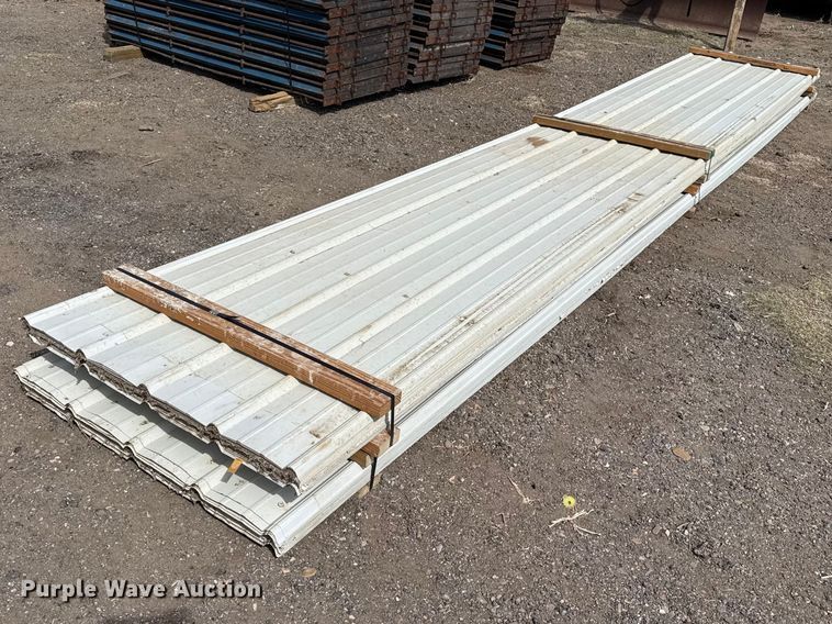 image for item DZ5258 (100) sheets of metal siding/roofing