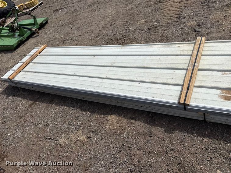 image for item DZ5258 (100) sheets of metal siding/roofing