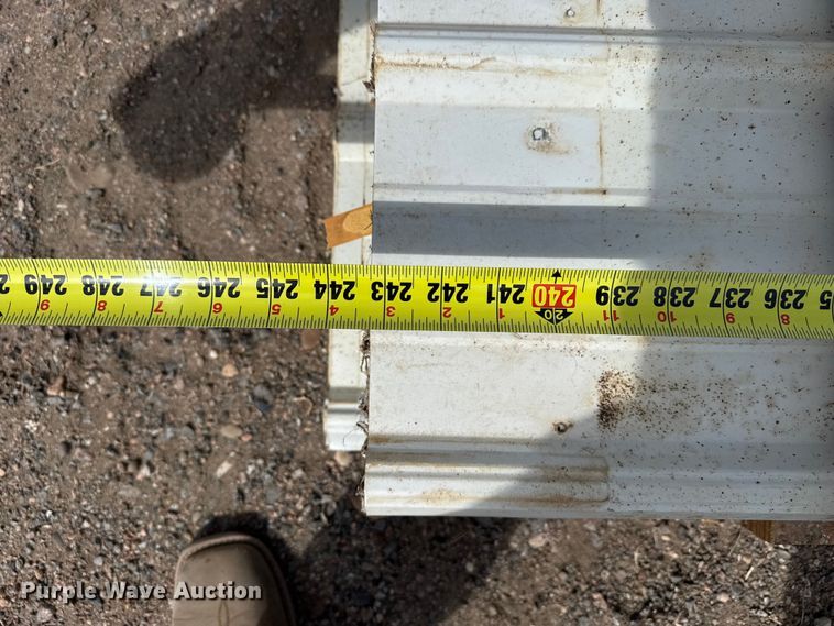 image for item DZ5258 (100) sheets of metal siding/roofing