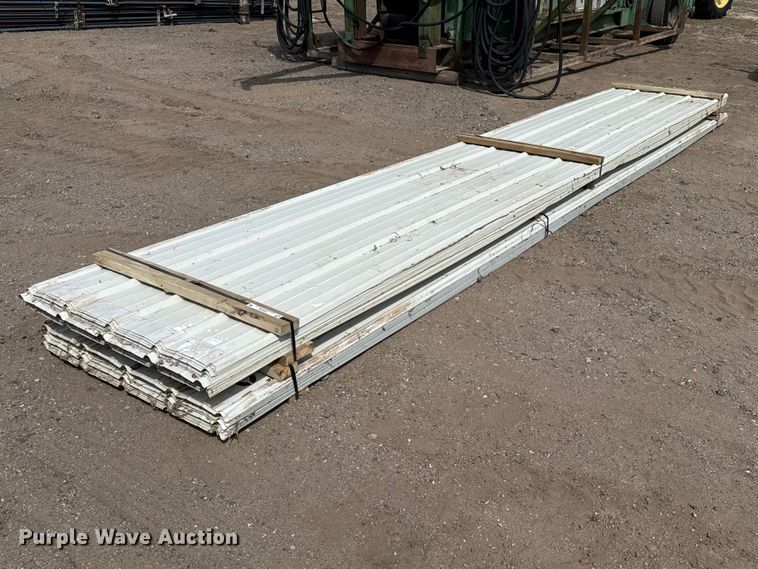 image for item DZ5259 (100) sheets of metal siding/roofing