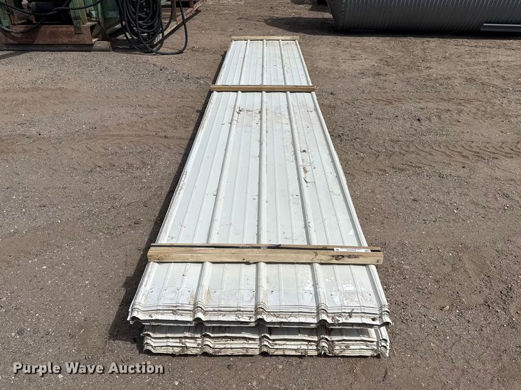 image for item DZ5259 (100) sheets of metal siding/roofing