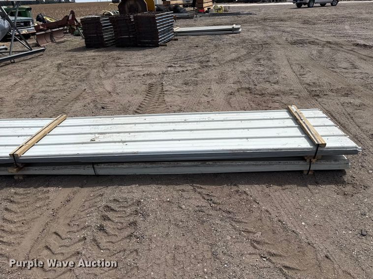 image for item DZ5259 (100) sheets of metal siding/roofing