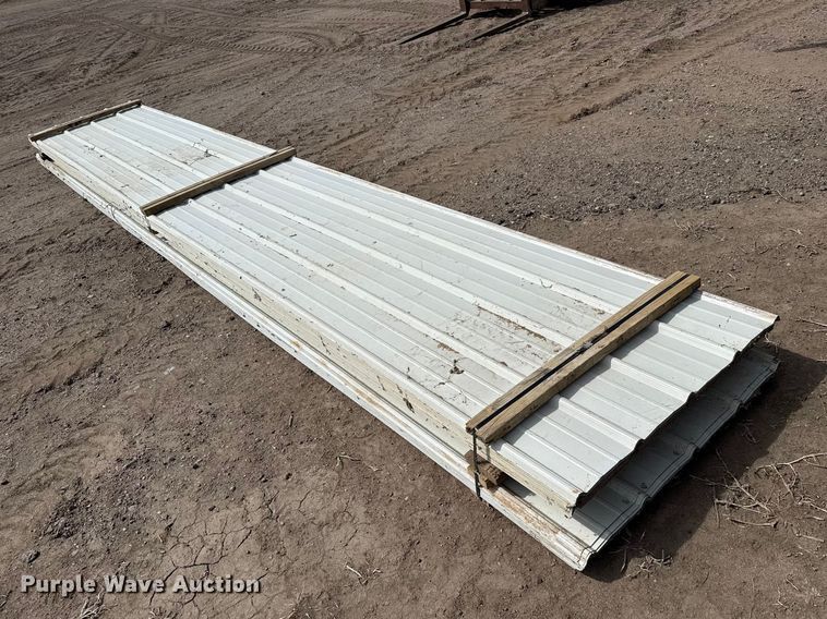 image for item DZ5259 (100) sheets of metal siding/roofing