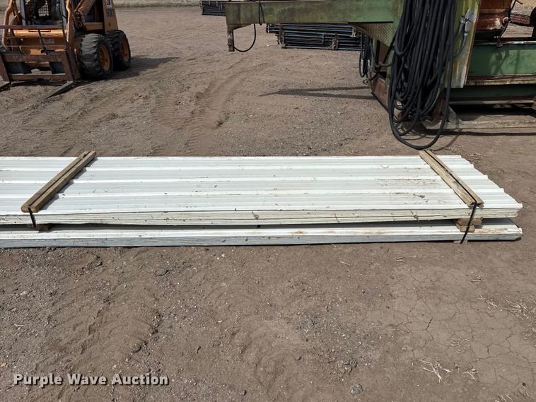 image for item DZ5259 (100) sheets of metal siding/roofing
