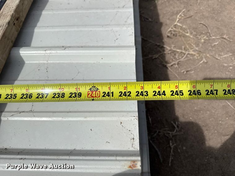 image for item DZ5259 (100) sheets of metal siding/roofing