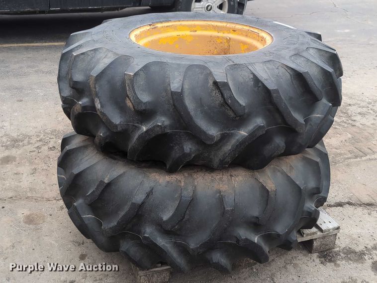 image for item EG2721 (2) Goodyear Dyna Torq II 16.9-24 tires