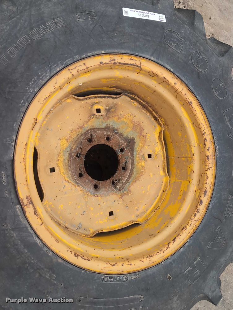 image for item EG2721 (2) Goodyear Dyna Torq II 16.9-24 tires