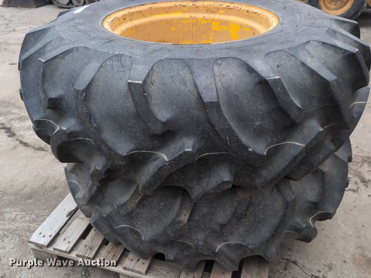 image for item EG2721 (2) Goodyear Dyna Torq II 16.9-24 tires