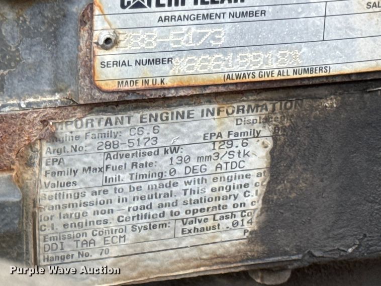 image for item ER0458 2012 Challenger MT475B MFWD tractor