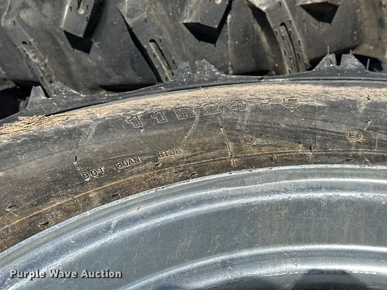 image for item ES1037 (17) 11R24.5 pivot tires and wheels