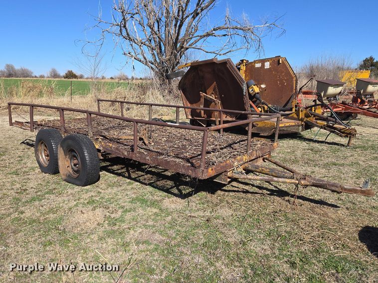 image for item ET1323 (2) shop built trailers