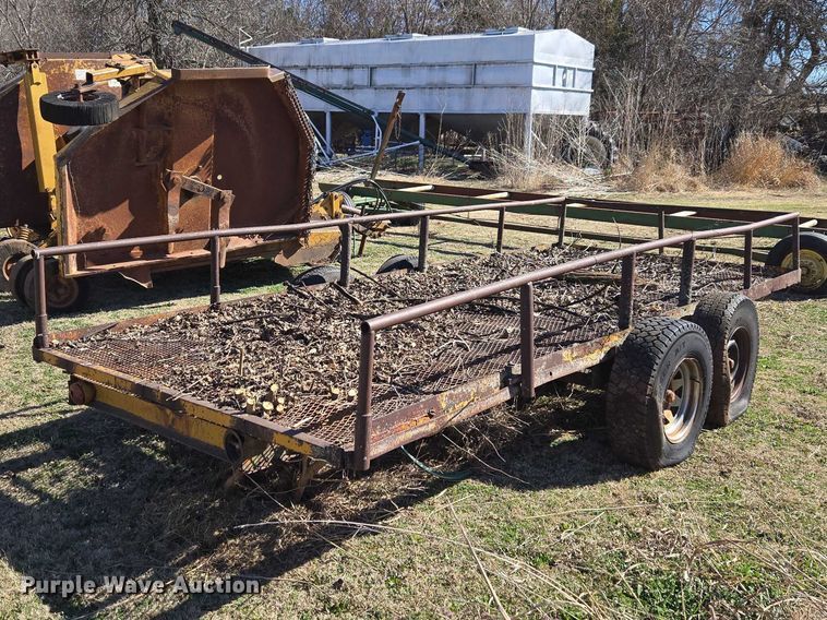image for item ET1323 (2) shop built trailers