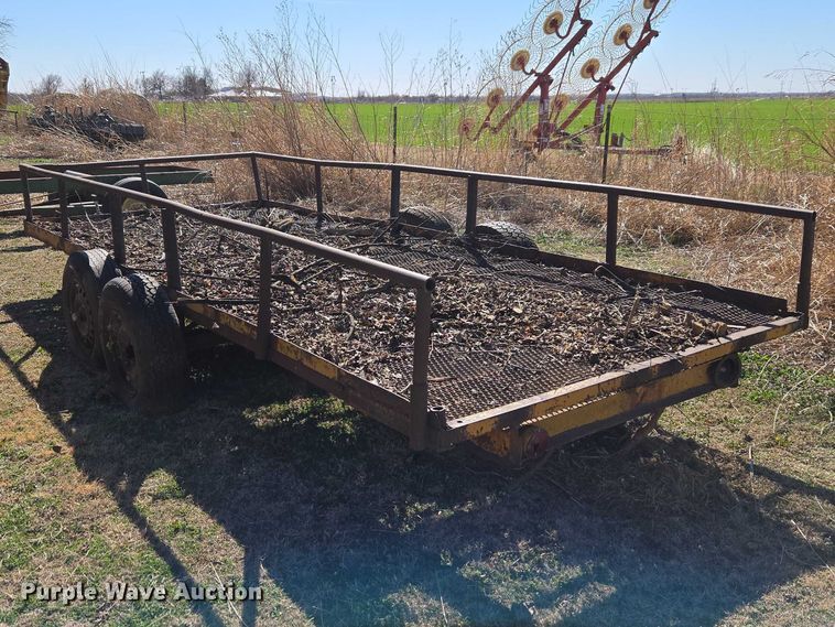 image for item ET1323 (2) shop built trailers