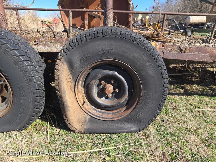 image for item ET1323 (2) shop built trailers