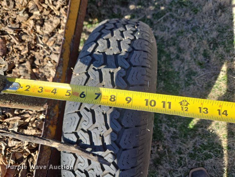 image for item ET1323 (2) shop built trailers