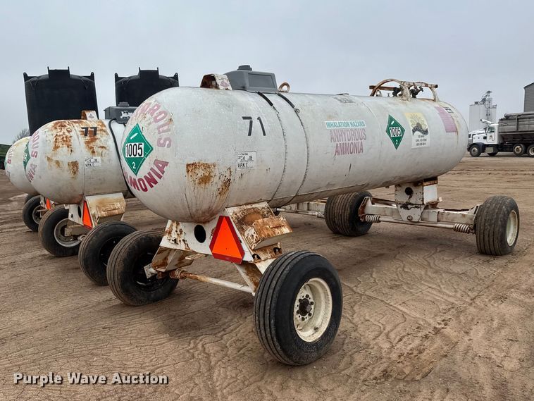 image for item ET1662 (4) NH3 tank trailers