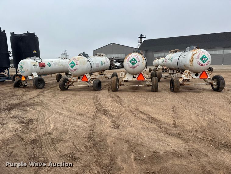 image for item ET1662 (4) NH3 tank trailers