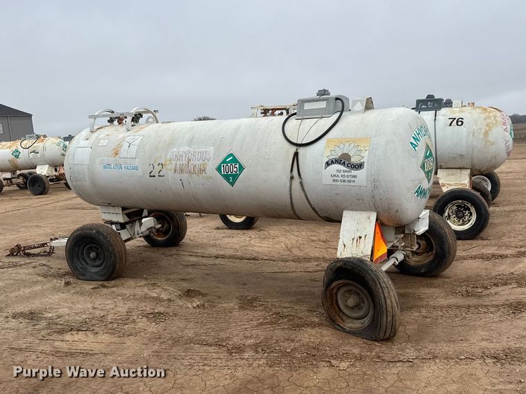 image for item ET1662 (4) NH3 tank trailers